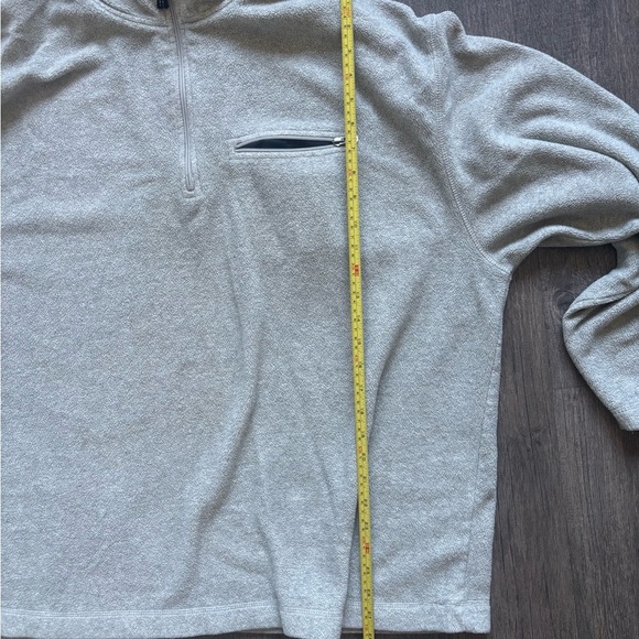 GAP Men's Light Gray Zip-Up Sweater - Picture 4 of 6